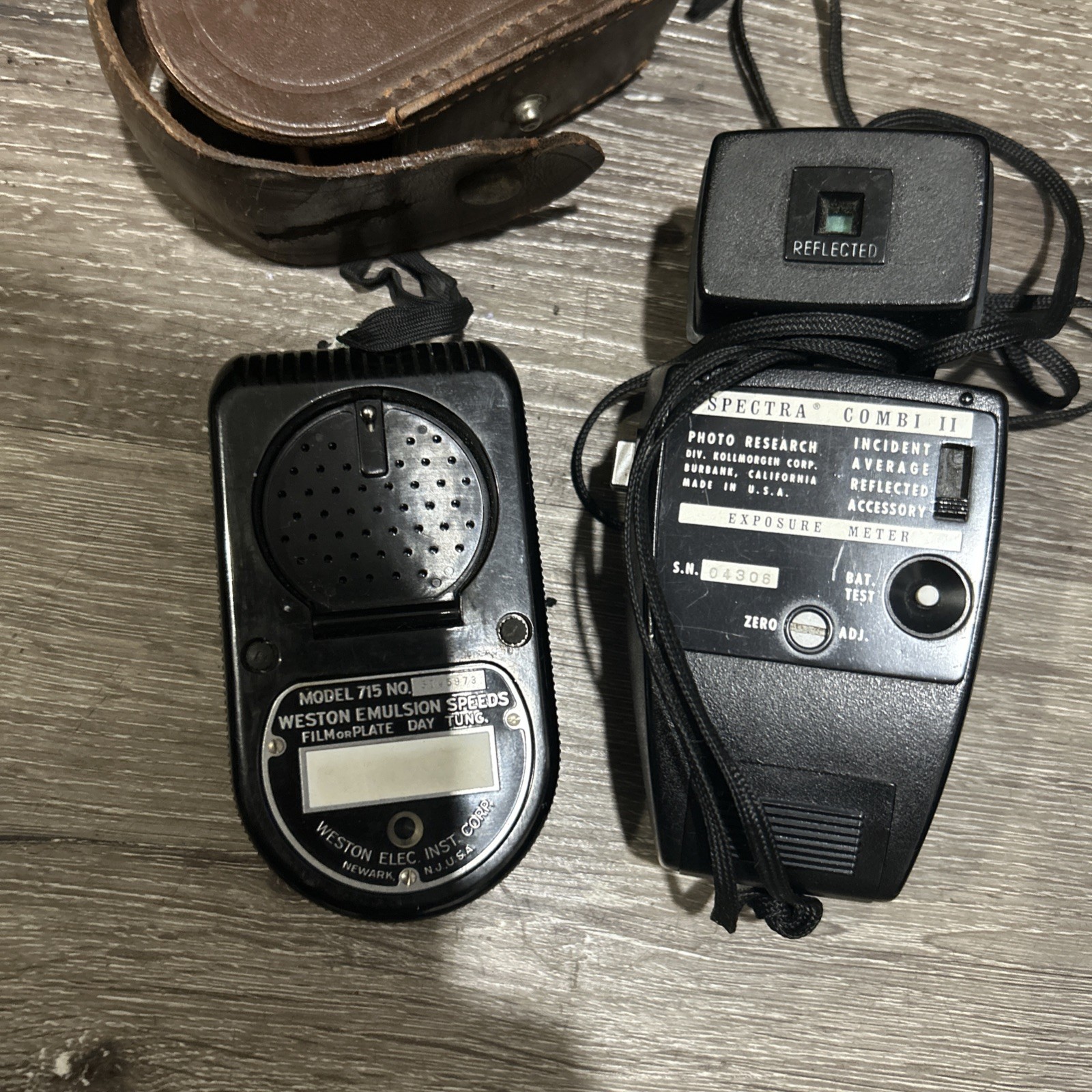 VINTAGE WESTON MASTER II LIGHT METER UNIVERSAL EXPOSURE METER, UNTESTED, PHOTOS
