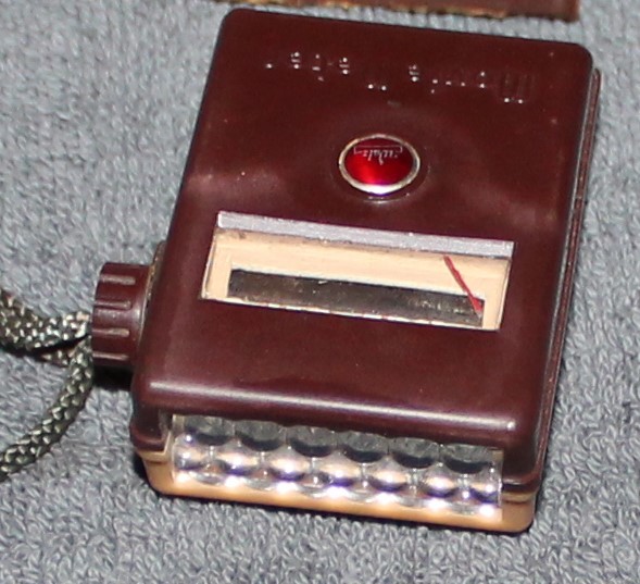 Vintage Walz Movie Meter Light Meter Preset M-1 With Case & Neck Strap