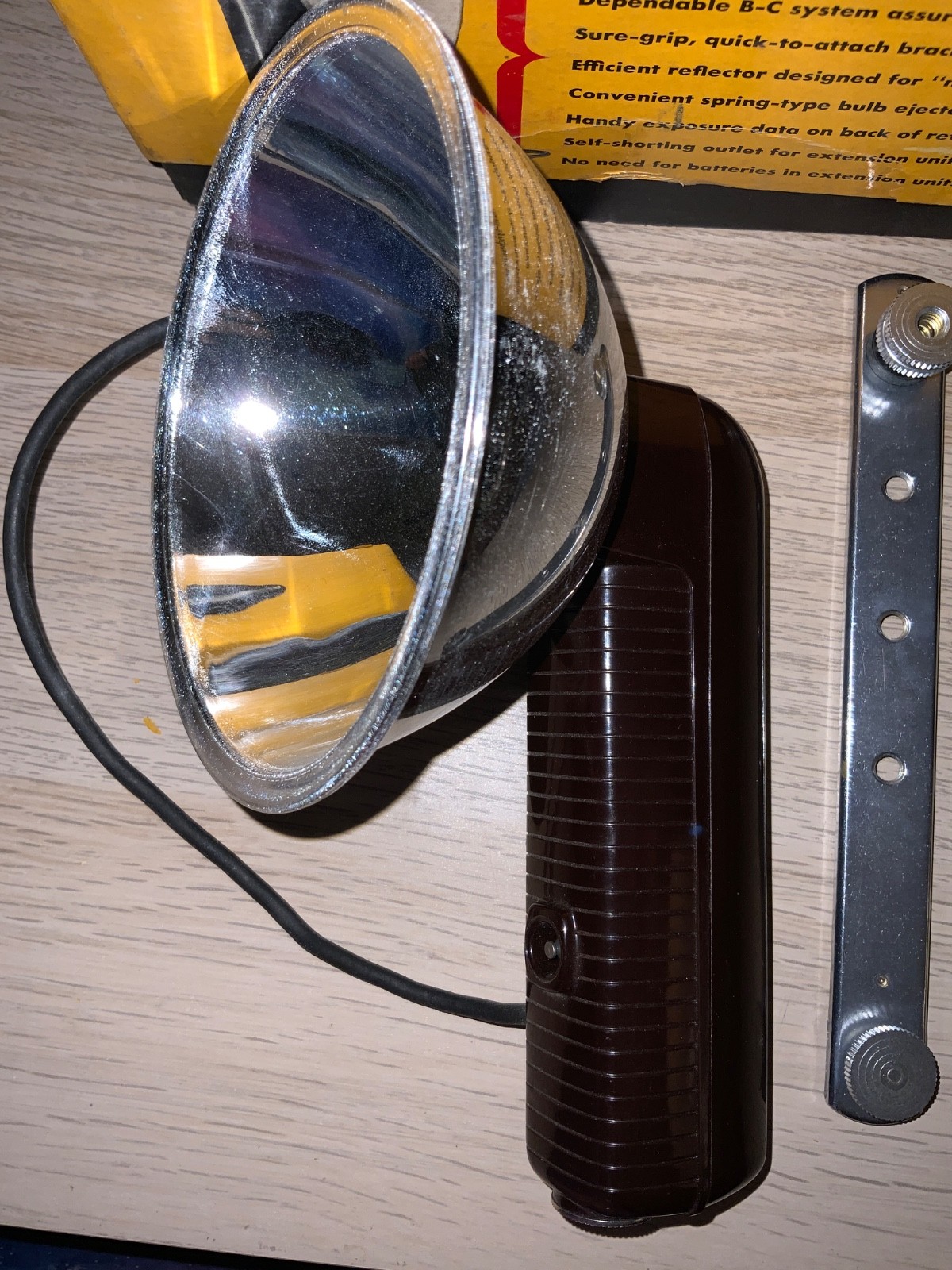 Vintage KODAK Standard B-C Flasholder with Bracket – Original Box