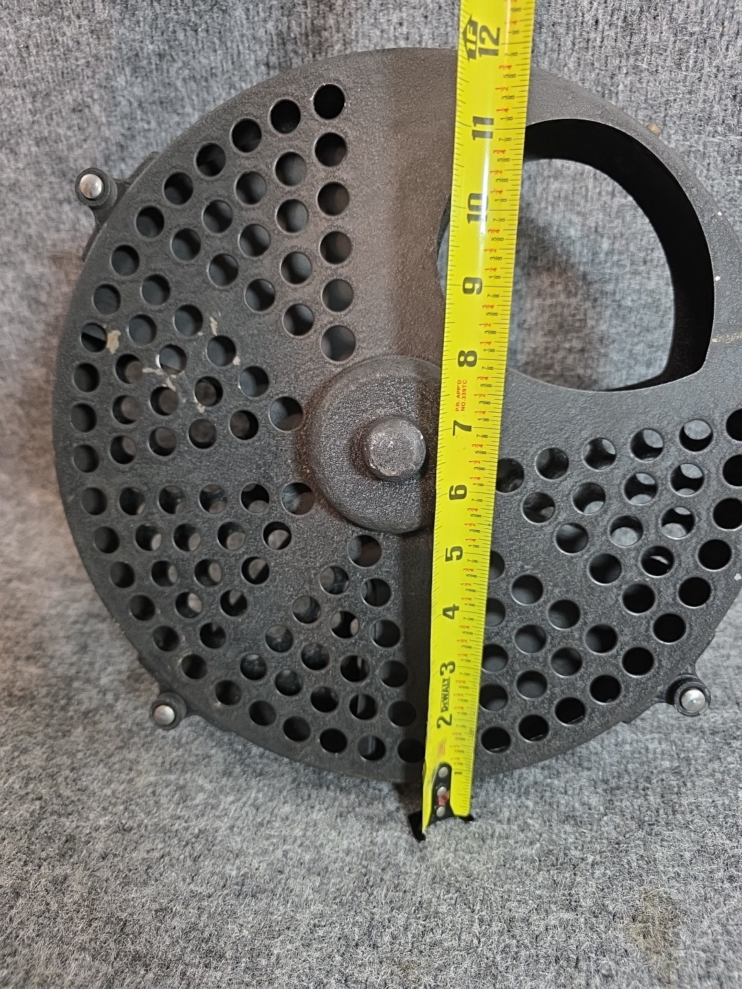 Vtg Simplex Projector Ventilated Flywheel Cooling Disc 1400 D Carbon Arc Vtg #2