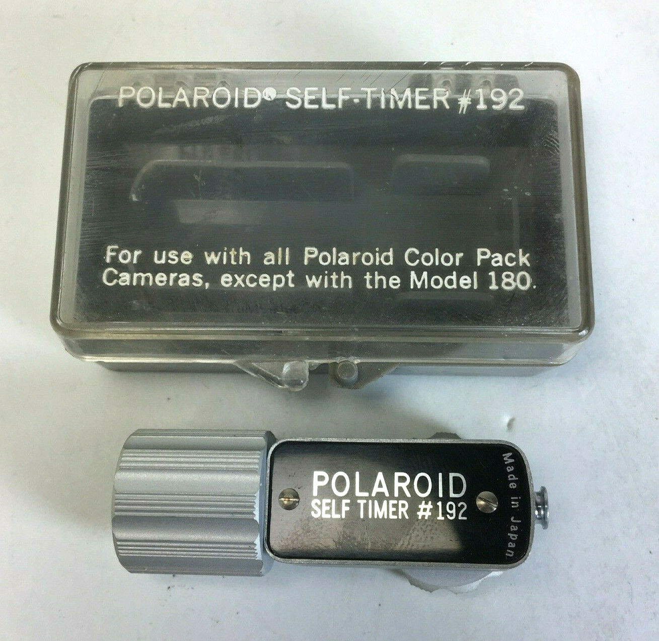 Polaroid Self-Timer #192 For Color Pack Cameras In Plastic Case Vintage