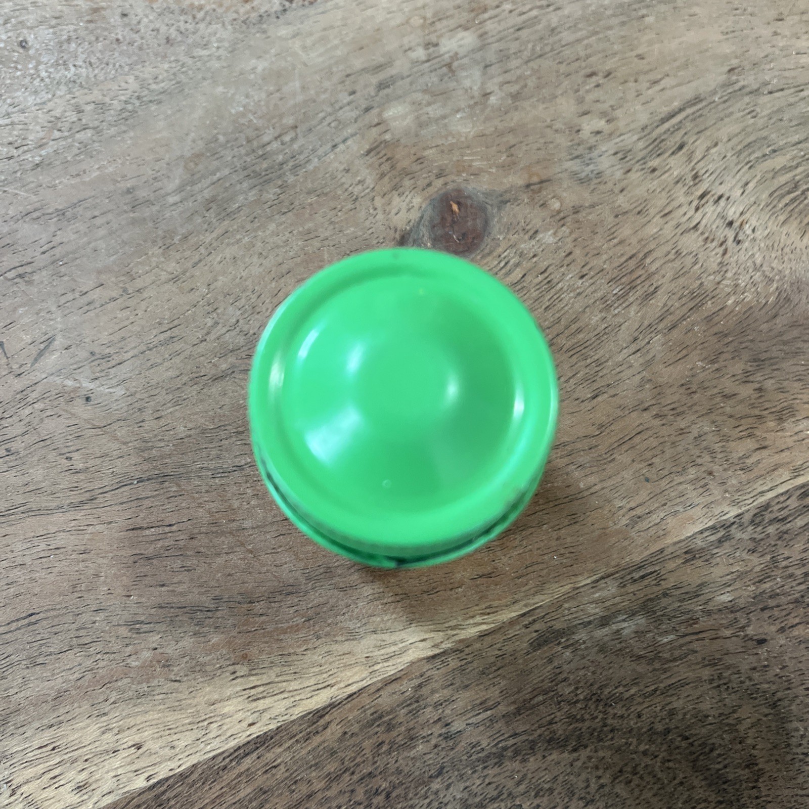 Vintage Kodak Film Metal Canister Container Green Cap Embossed 35mm