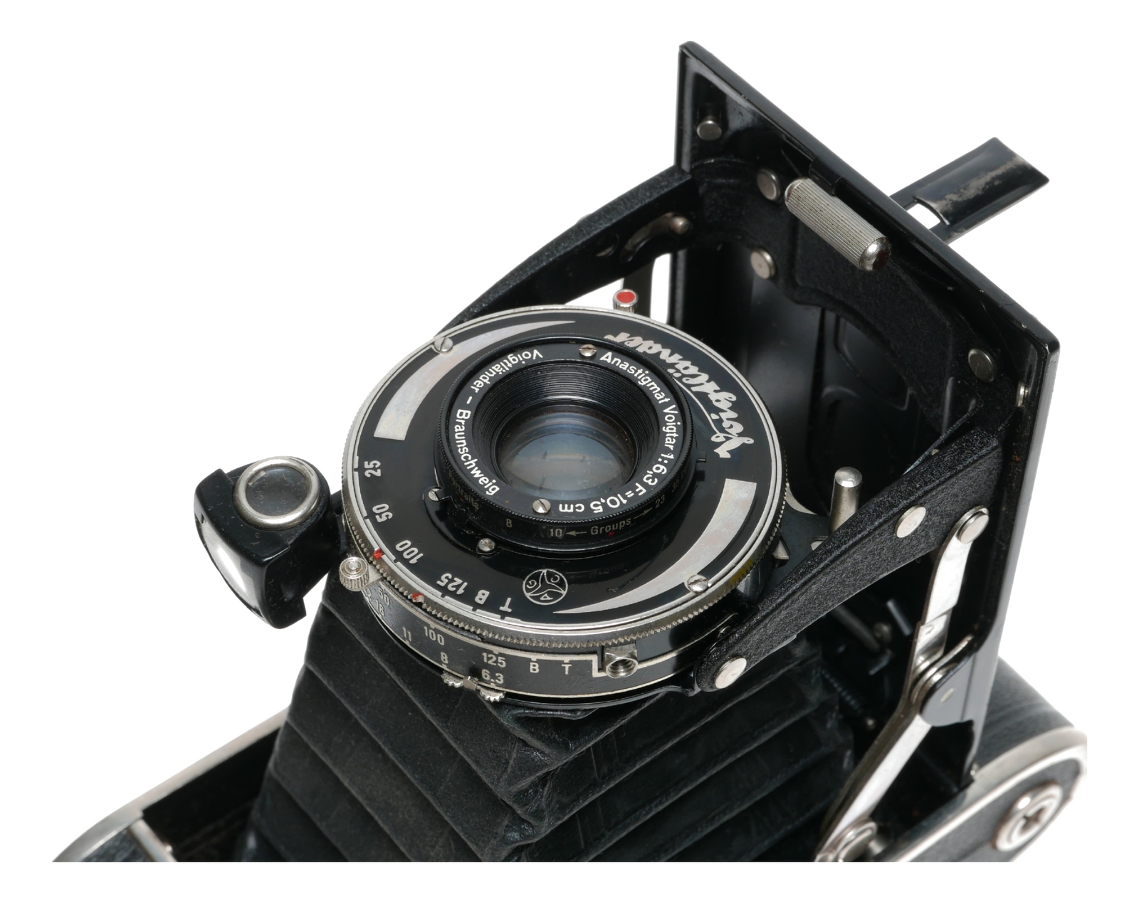 Voigtlander Bessa Rollfilm Folding Camera Voigtar 6.3 10.5cm