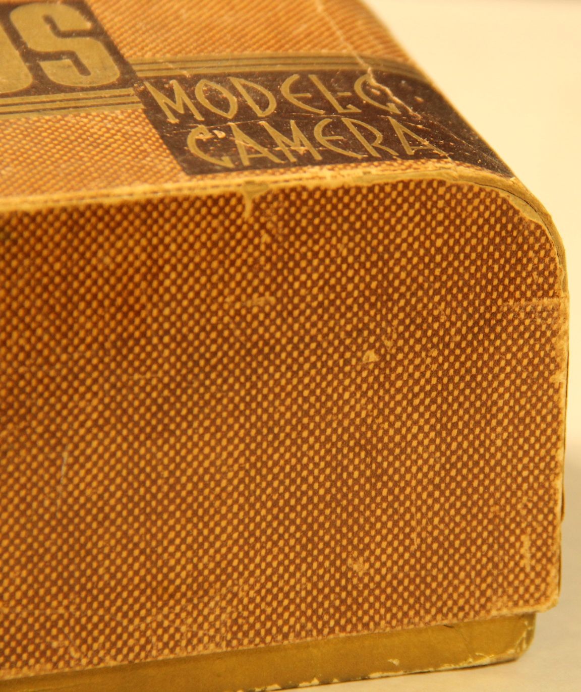 Vintage 1930s Argus Model-C Camera Box ~ Cardboard ~ Box Only ~ Art Deco