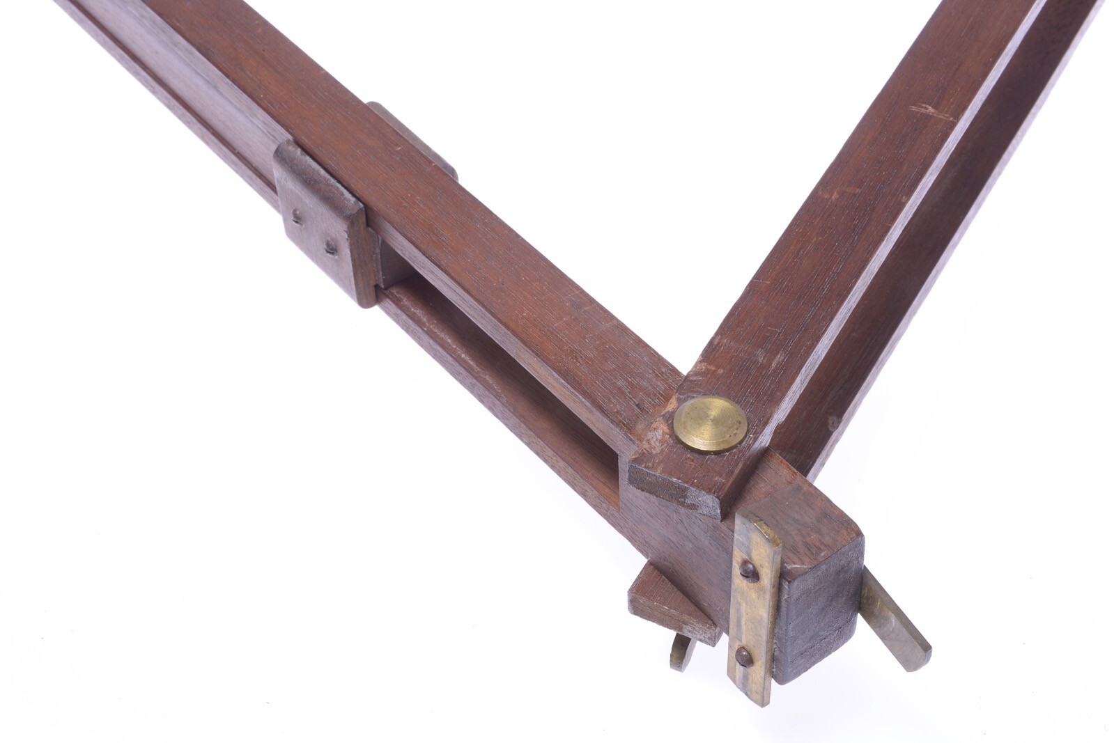 ✅ ANTIQUE WOOD TRIPOD 131CM, 51.57″ GLASS PLATE 4×5 LARGE FORMAT FIELD CAMERA