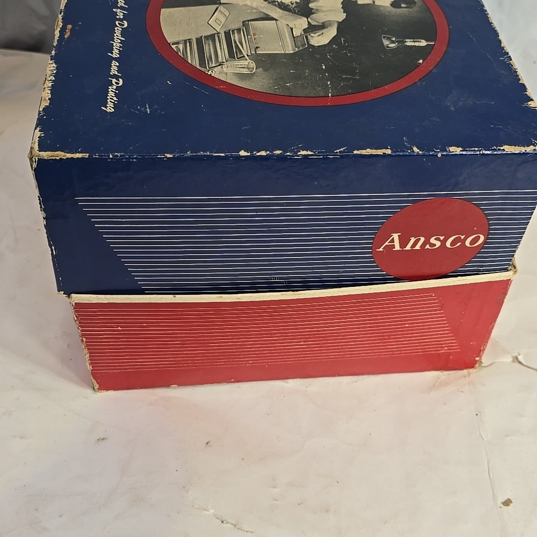 1950s Ansco Photograph Home Developing Outfit No. 2A Original Vintage Box Instru