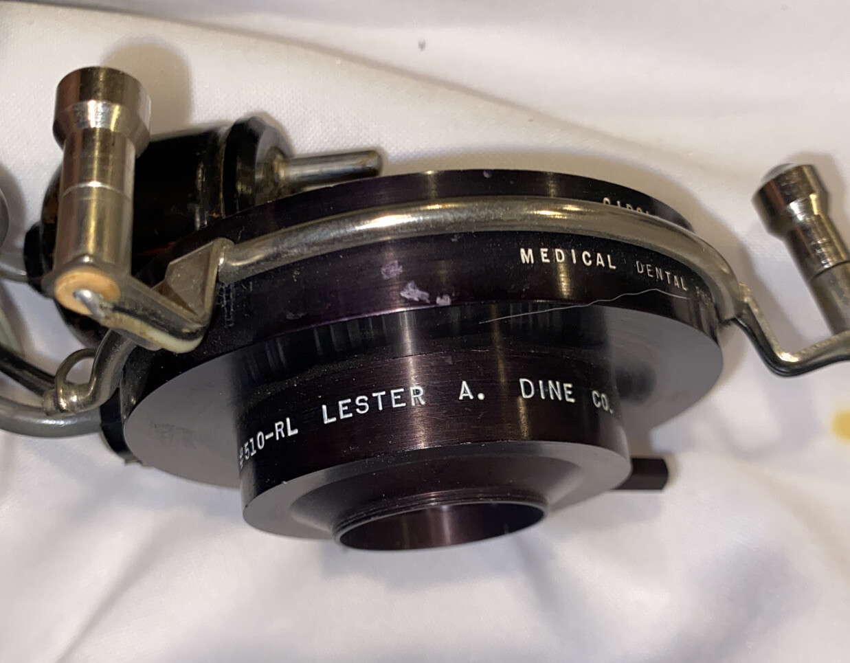 Vtg Foto Flash Co. Model 1 w/ Medical Flash Ring light + Reflector Flash *TESTED