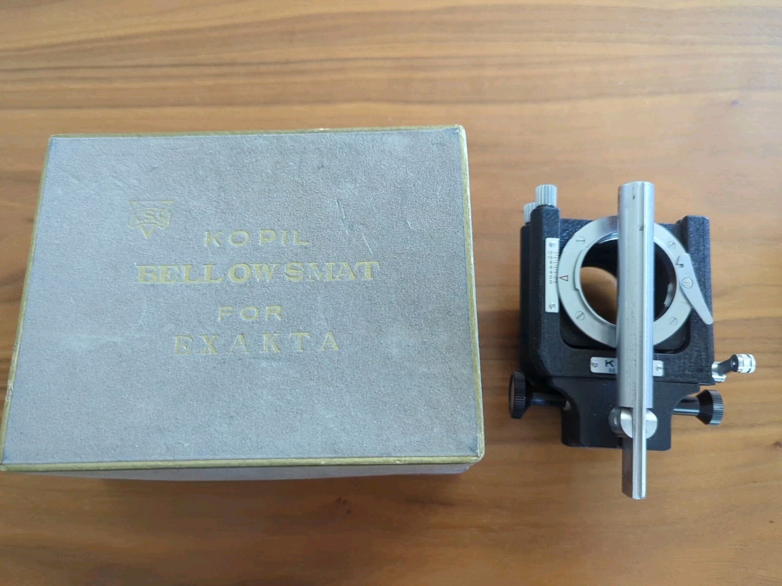 KOPIL BELLOWSMAT Bellows in BOX EXAKTA Mount Tilt Shift Folding