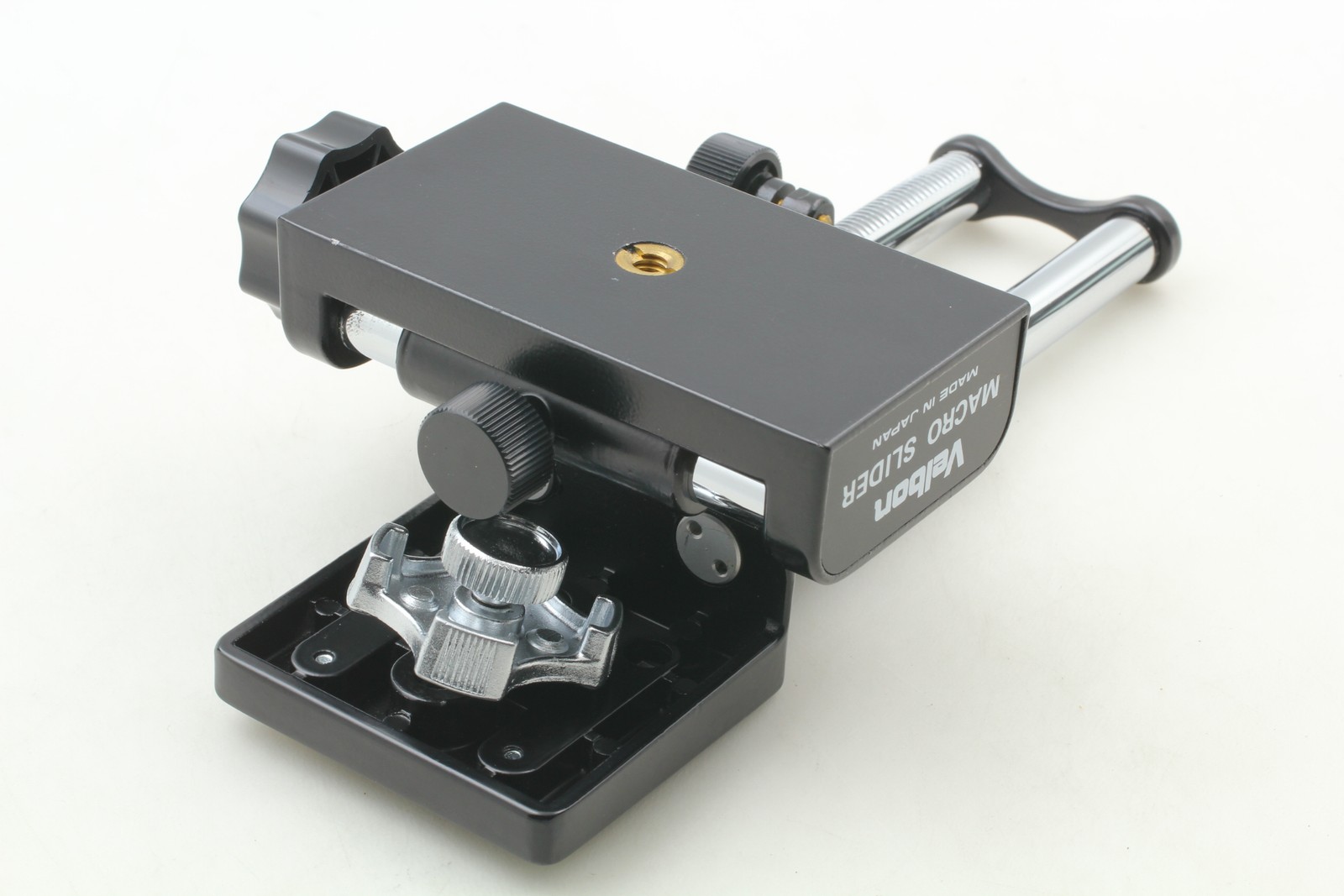 [Top MINT in Box] Velbon Macro Slider Focusing Stage Tripod Head Rail From JAPAN