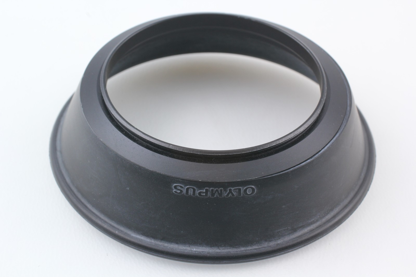 [Exc+5] Olympus OM 28mm F2.8 F3.5 lens Rubber hood shade From JAPAN