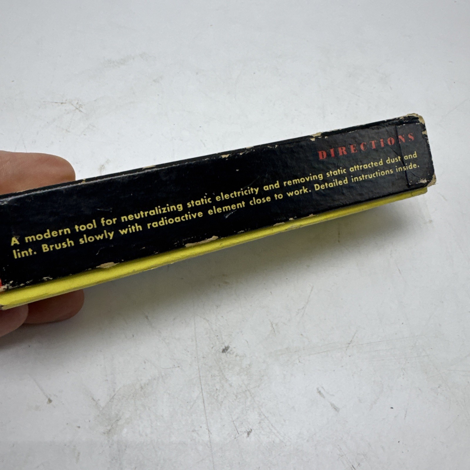Staticmaster Nuclear Products Co. 1” #1550 Bakelite In Original Box Made In USA