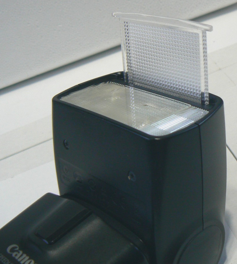 Canon Speedlite 430EX Camera Hot Shoe Flash w/Slide Out Diffuser- Works TESTED