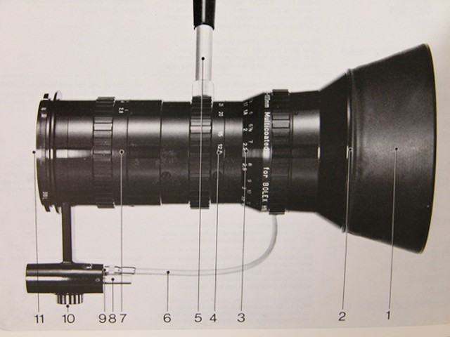 Bolex Vario-Switar 12.5-100mm Zoom Lens FACTORY INSTRUCTION MANUAL Original