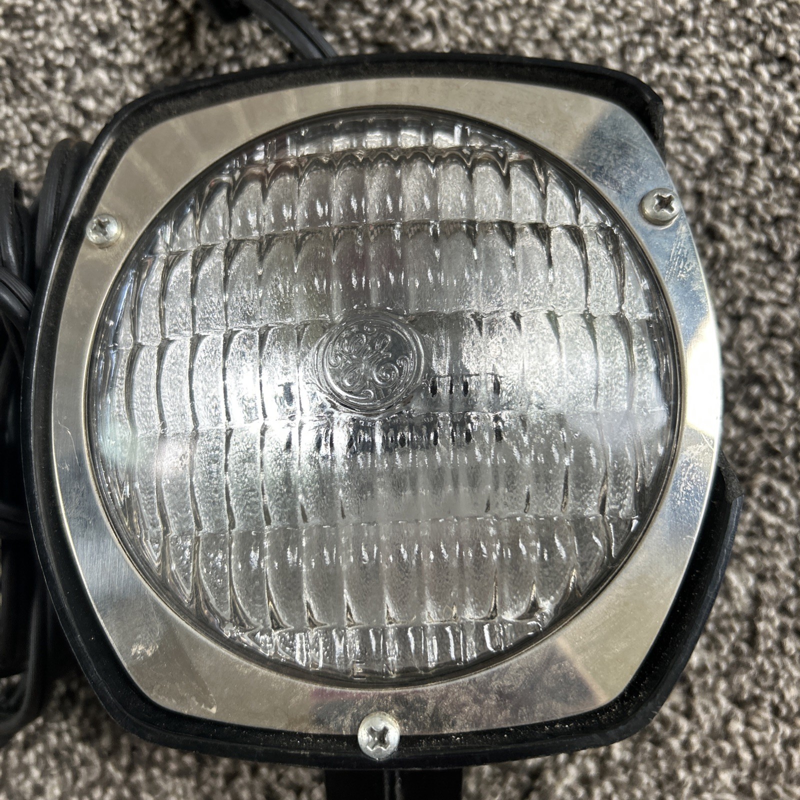 Vintage Sears Super 8 Sealed Beam Movie Light Model 8846 GE Lamp w/ Manual