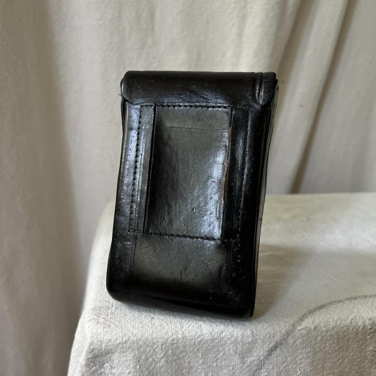 Early 1900s Eastman Kodak Co. Dark Brown Leather Camera Belt Case