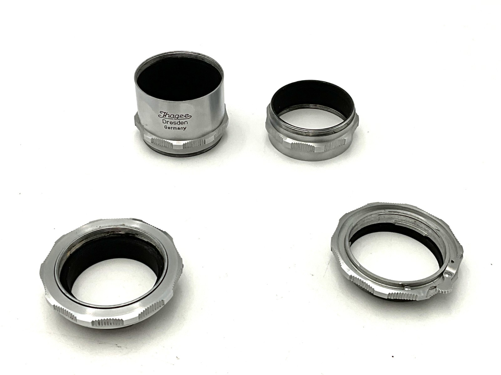 Ihagee Dresden Exakta Extension Tubes Set Macro Exc!
