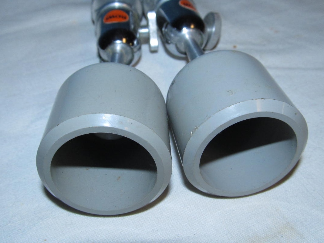Lot Of 2 ROWI PRAZISION Camera Ball & Socket Shoe Holder Adapters J00246