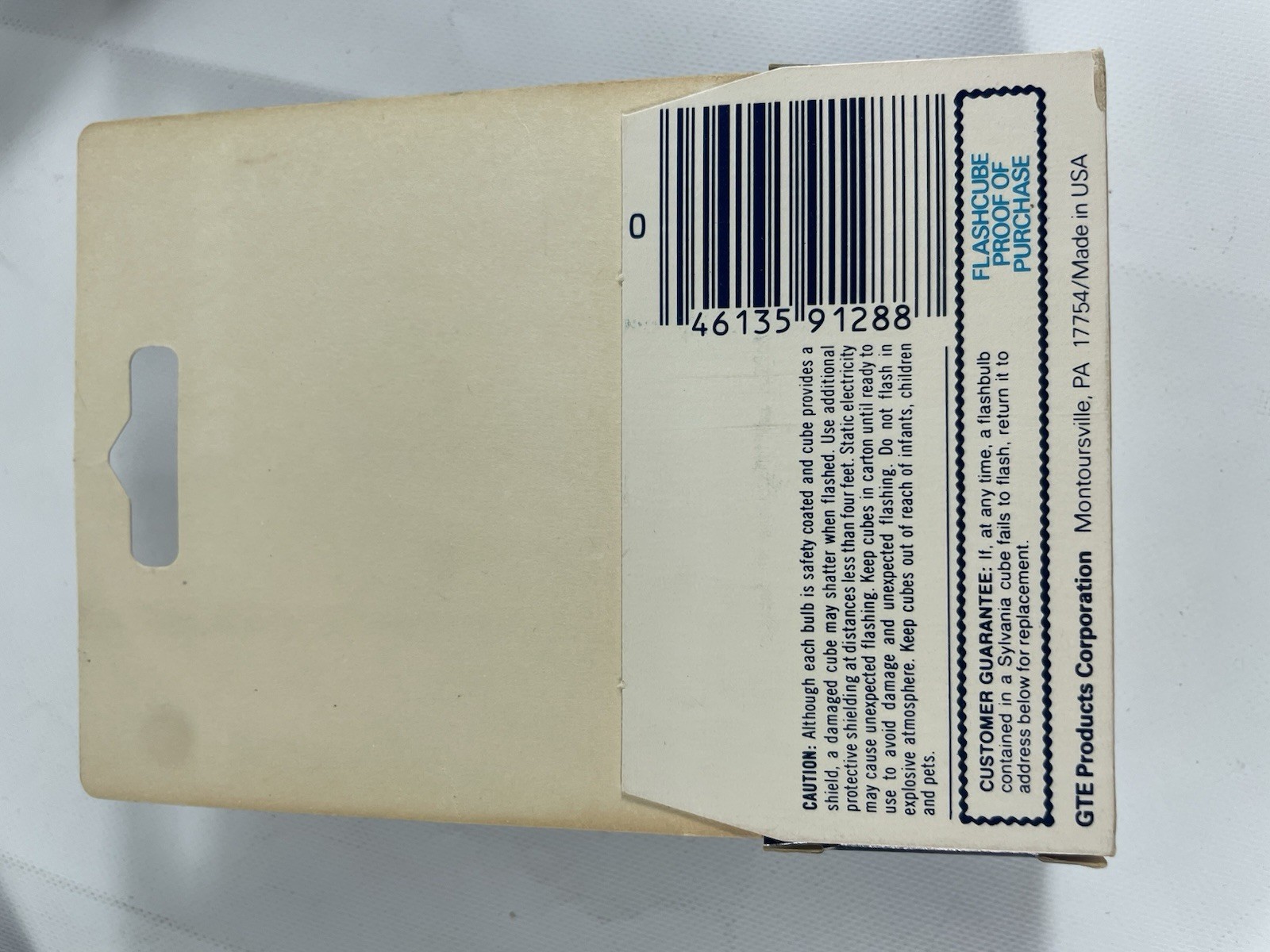 Vintage GTE Sylvania Blue Dot Flash Cubes 3 Cubes In Original Box New Lot Of 4