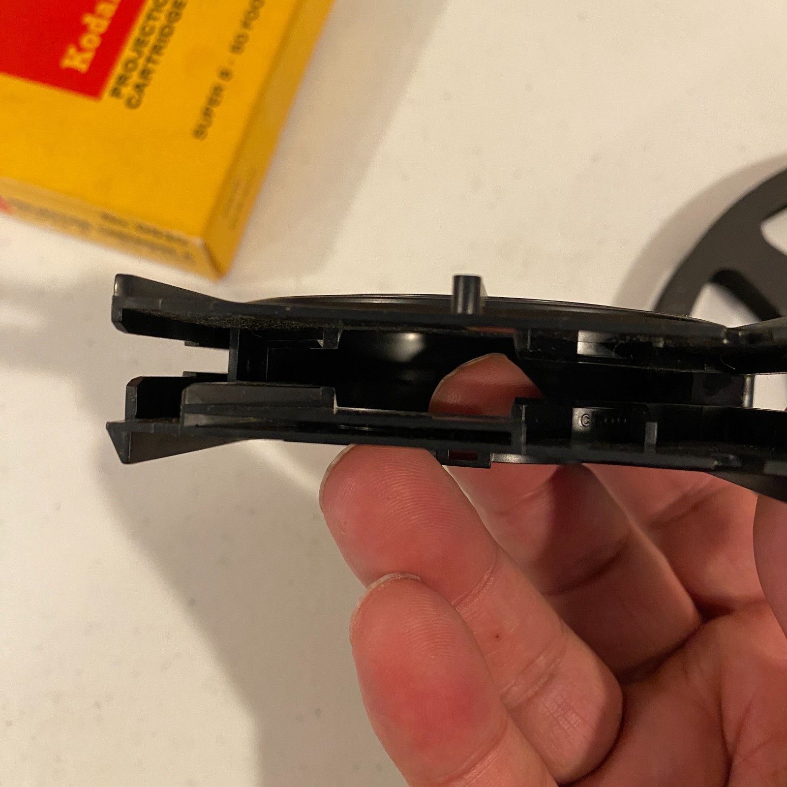 Kodak Super 8 Lot Take-Up Reel 400ft + Projection Cartridge A D530 50ft