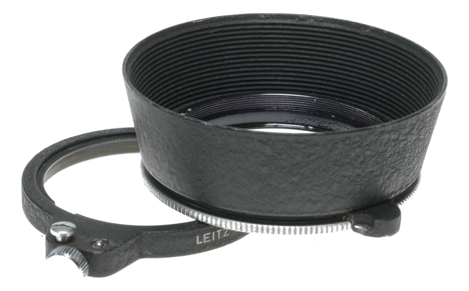 Leica camera lens polaroid filter 13352 x hood shade swing type
