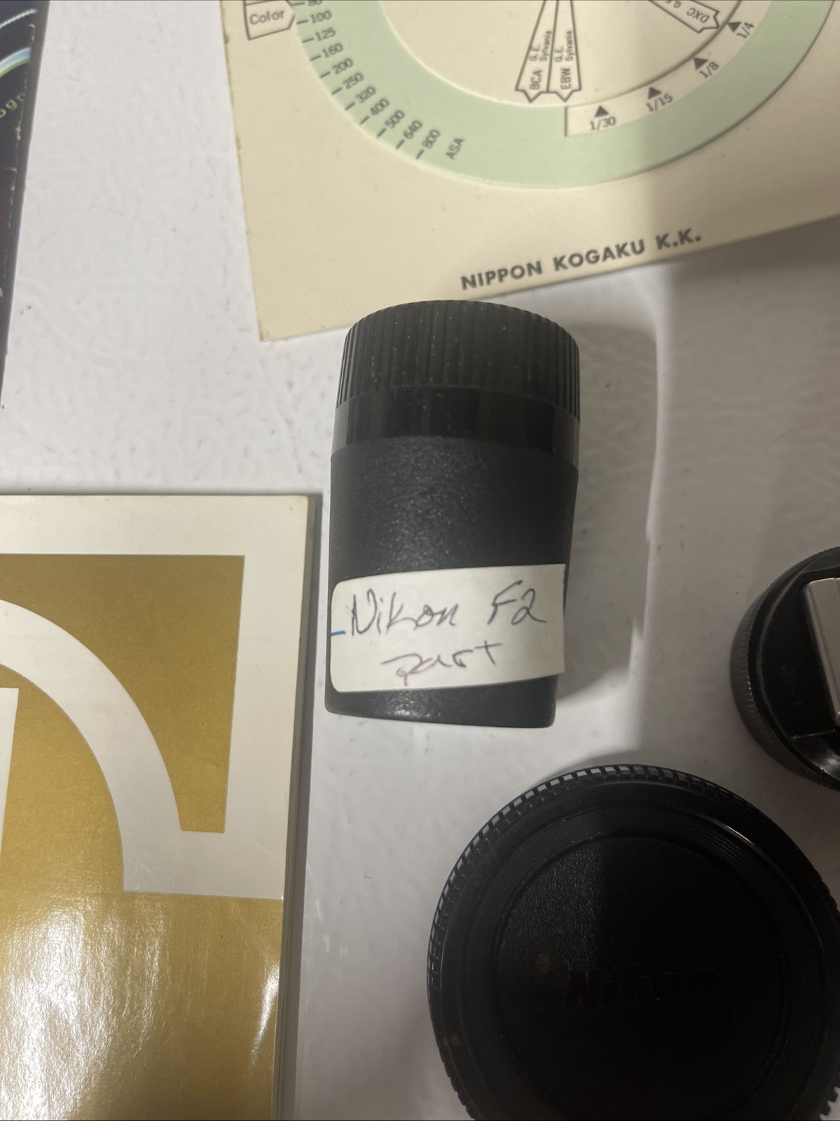 Nikon Camera Accessories, Vivitar Auto Thyristor 283, Manuals, Nikon F2 Part