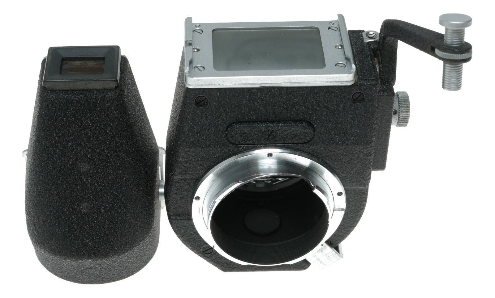 Visoflex III Leica rangefinder to SLR converter with prism clean