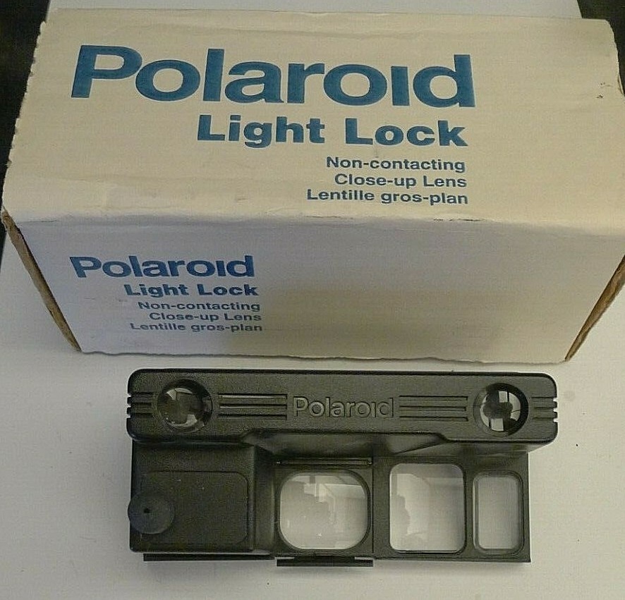 Polaroid Spectra Light Lock Non-Contacting Close-up Lens +Box & Instructions AA