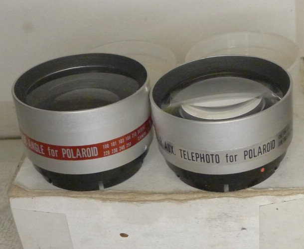 Kaligar Aux Lens Set for Polaroid Model 100 200 Series Camera +Case & Strap