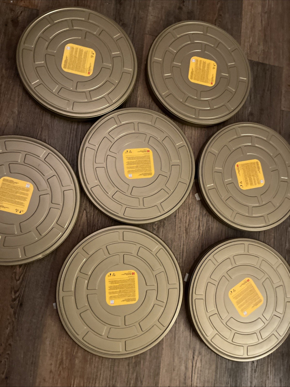 “ That 70s Show ” Large 15″ Original Tin Canister 35mm Kodak Film Empty 2000ft