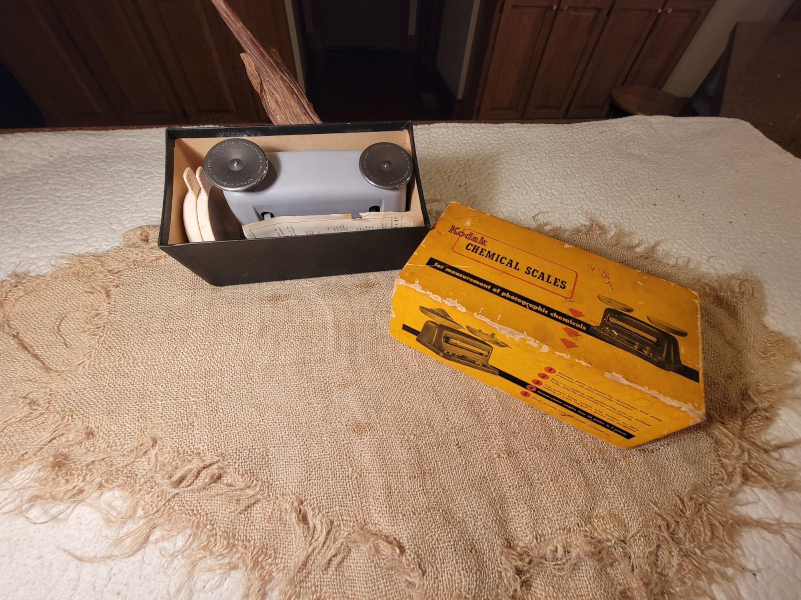 Vintage KODAK Chemical Scales USA made