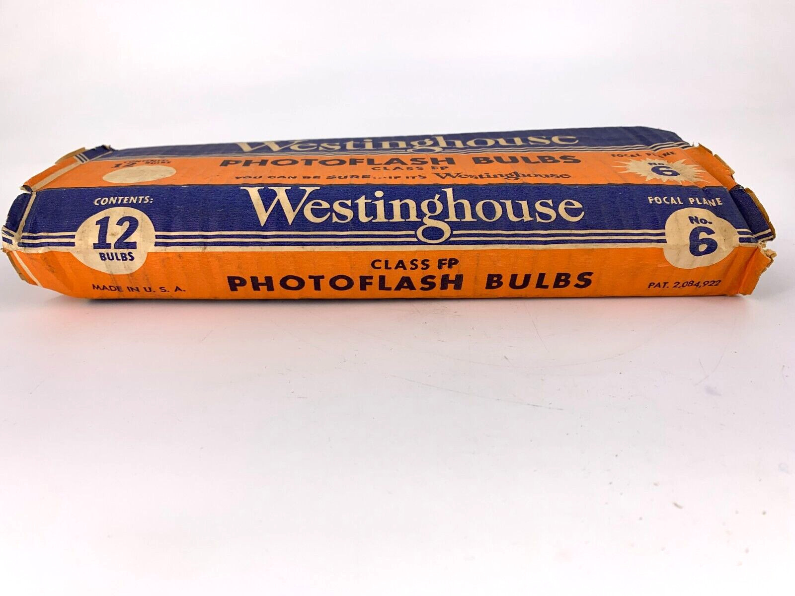 (19) Westinghouse No. 6 Photo Flash Bulbs