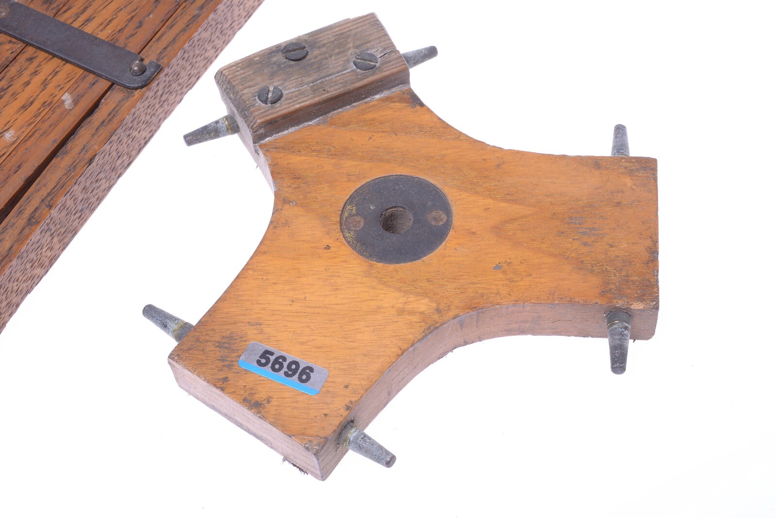 ✅ ANTIQUE WOOD TRIPOD 1.44M, 56.7″ THORNTON? ROSS? LANCASTER? FIELD CAMERAS