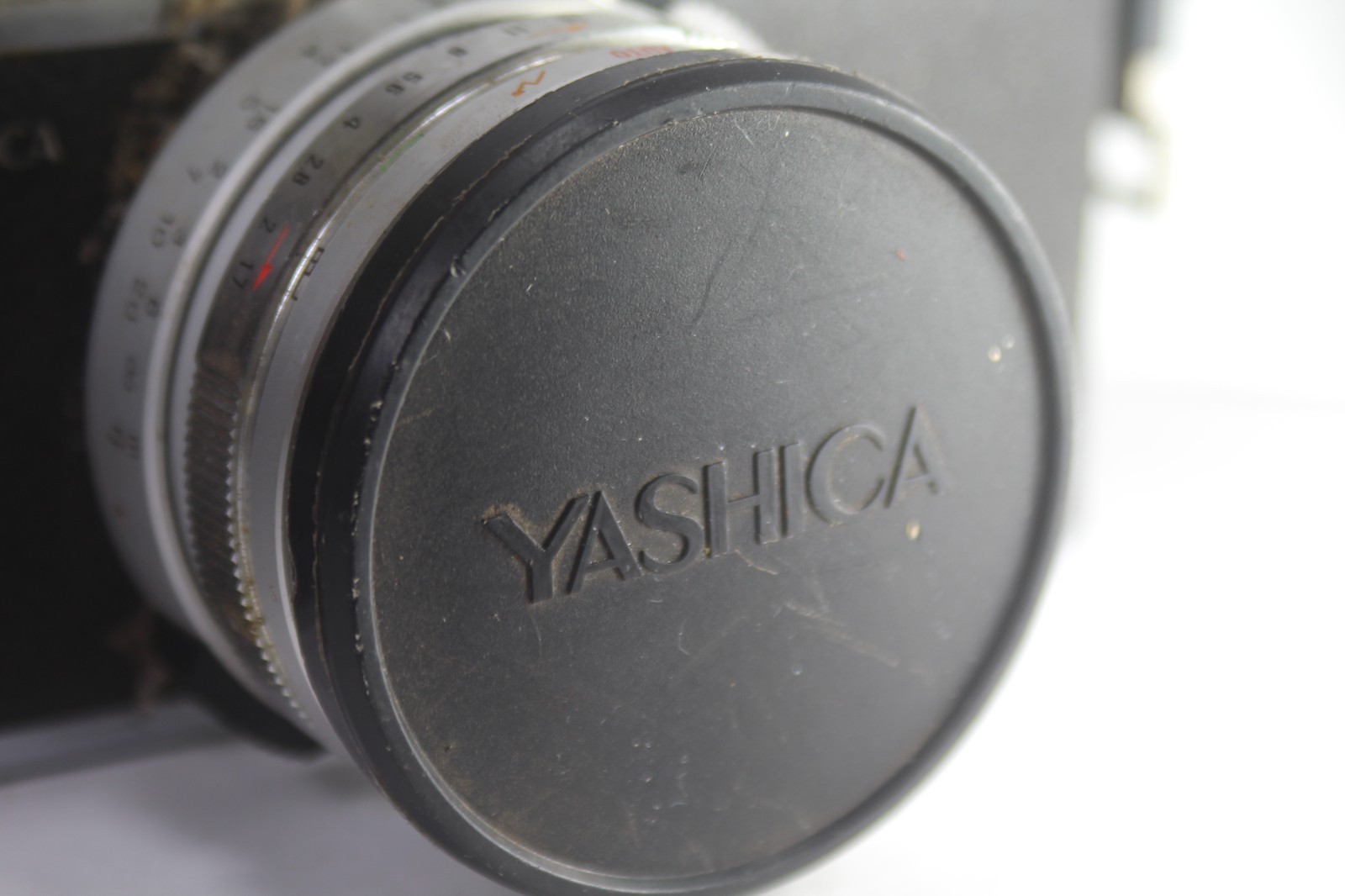 Original Yashica 57mm Push On Front Lens Cap for Electro 35 + Electro 35 GS