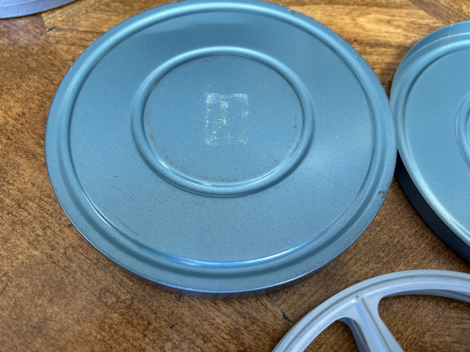 Vintage Zayre Film Storage can or Canister with reel