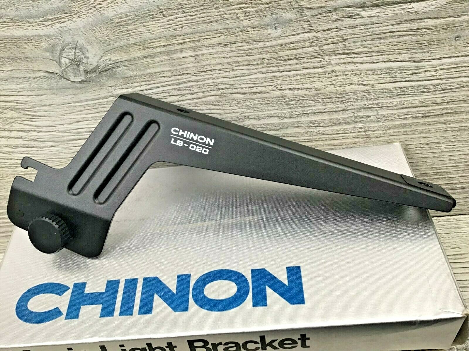 3 New Vintage Chinon LB-020 Movie Camera Light Brackets w/ Boxes