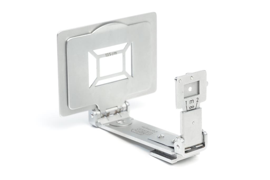 Leitz Leica Rosol Frame Finder Chrome 5Cm 9Cm 13.5Cm W. Box