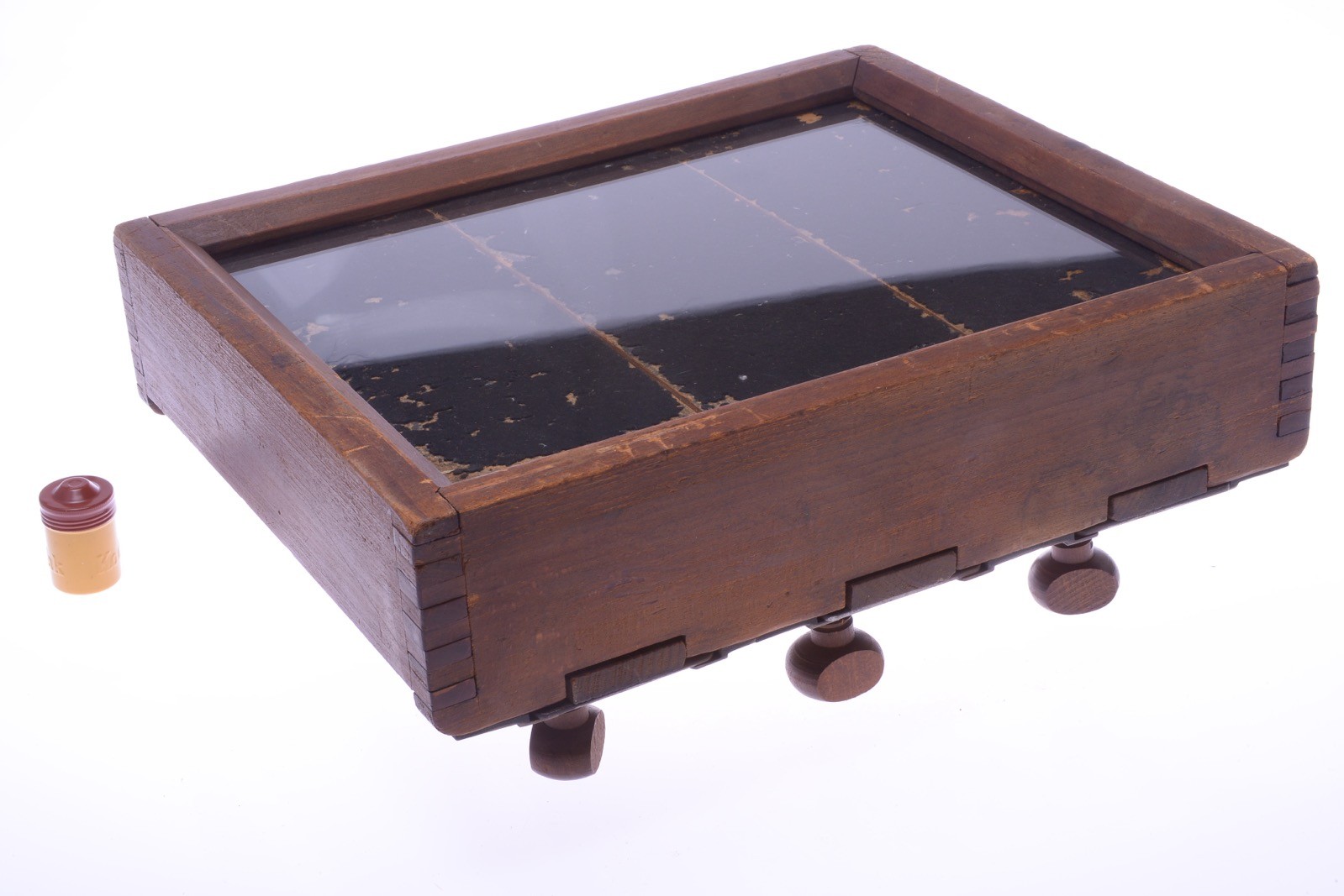 ✅ ANTIQUE WOOD CONTACT PRINTER PRINTING FRAME 39X33CM, 15.5×13.1″, 28×34 CAMERAS