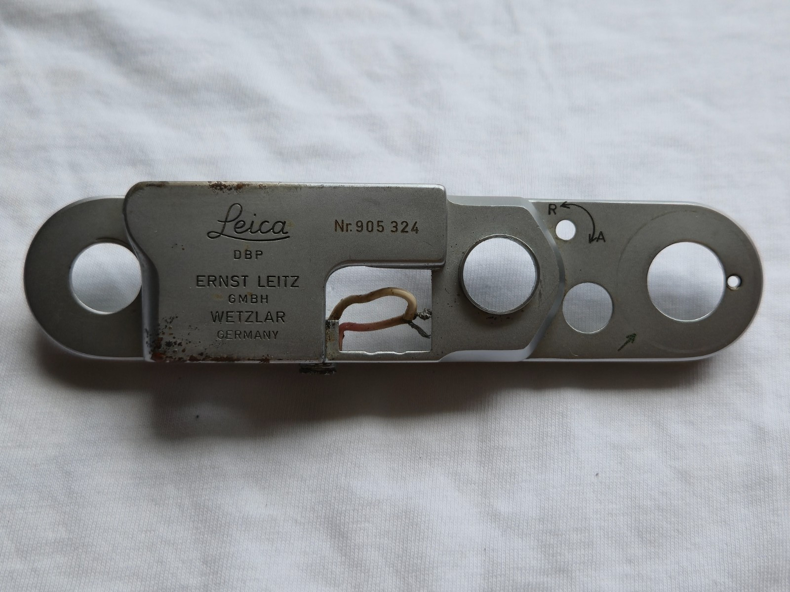 Original OEM Parts Leitz Leica IIIG Top Plate 3G IIIG (S#: 905xxx)