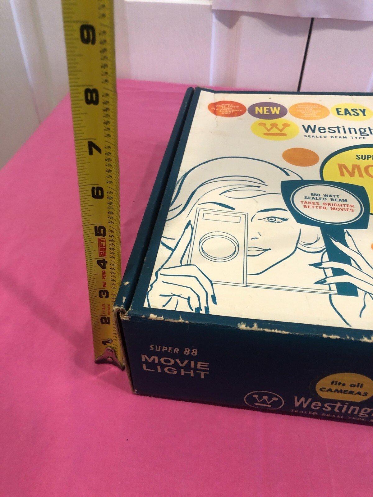 Vintage Westinghouse Super 88 Movie Light