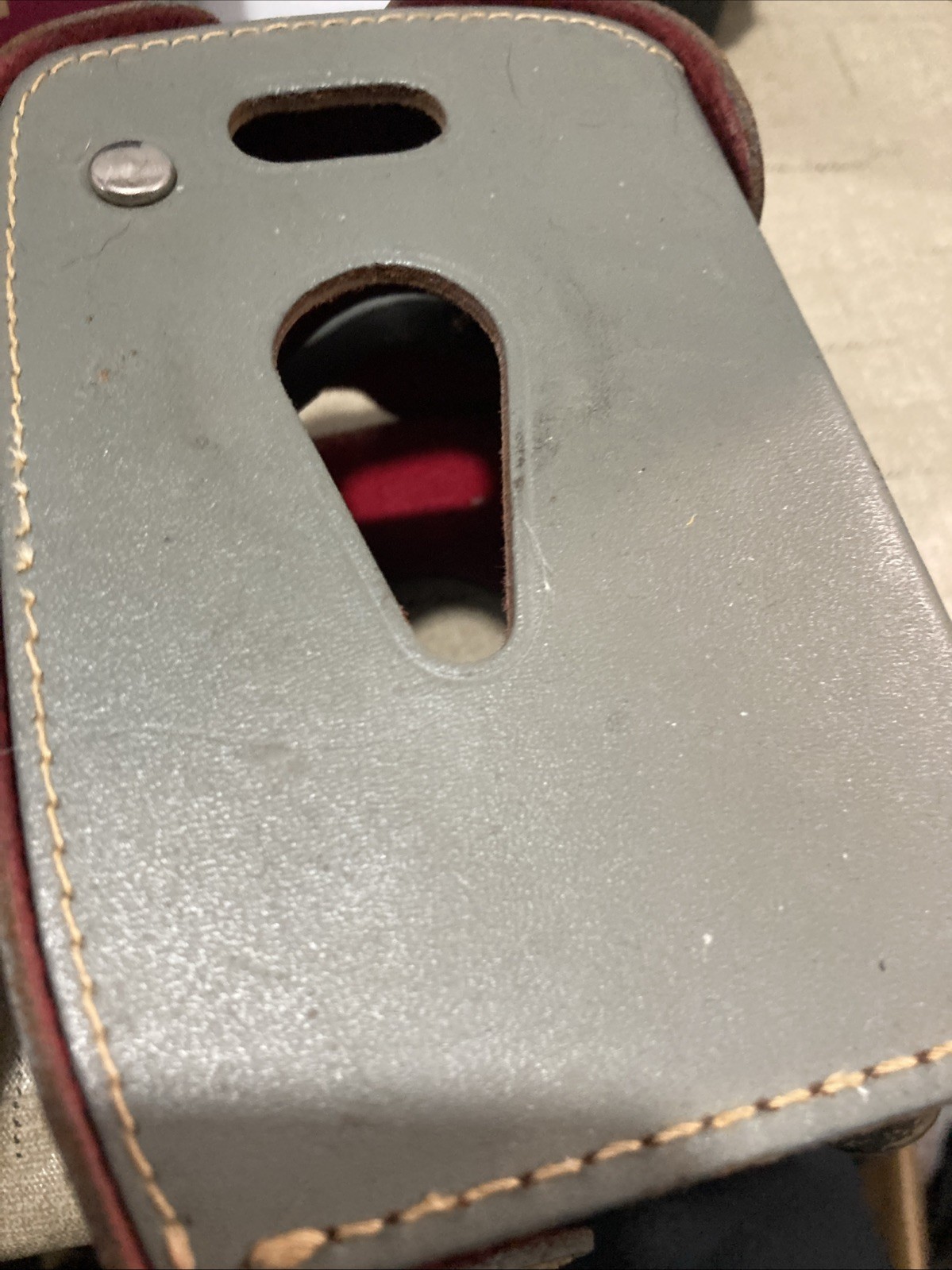 Antique Vintage Retro Ansco CAMERA CASE Leather Uncommon Old Photography