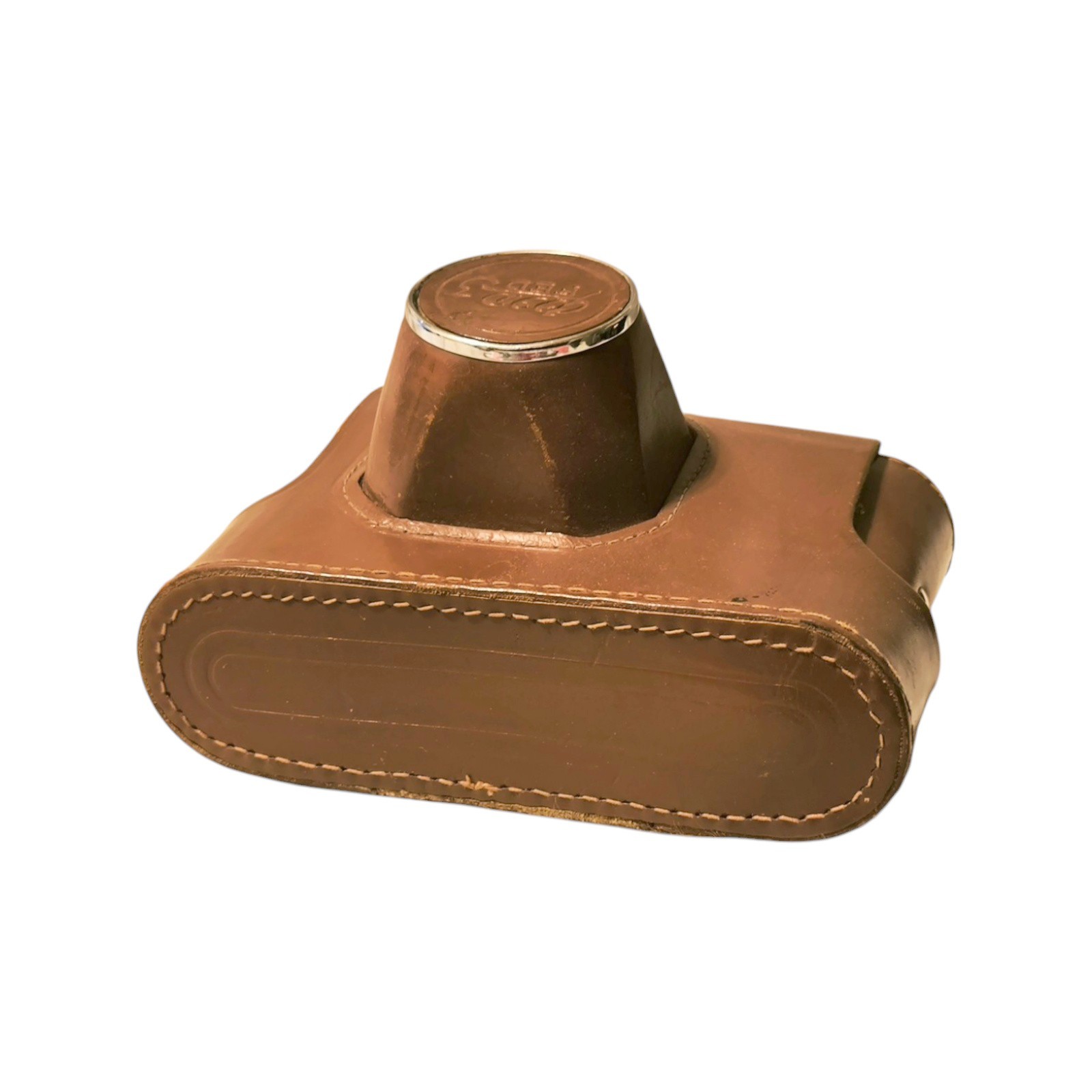 FED-3 Photo Camera Original Genuine Leather Case, 1960s-1980s