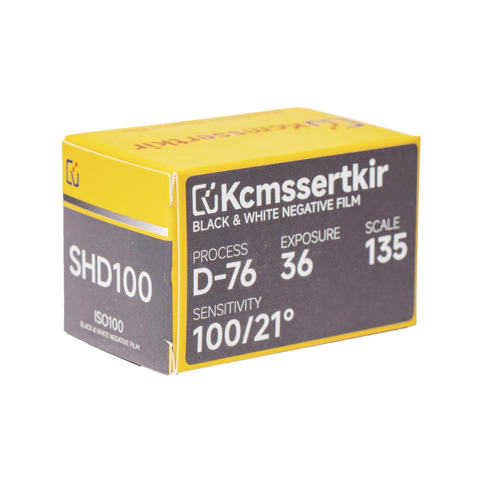 Black and White Film ISO 100 35mm 36 Exposures