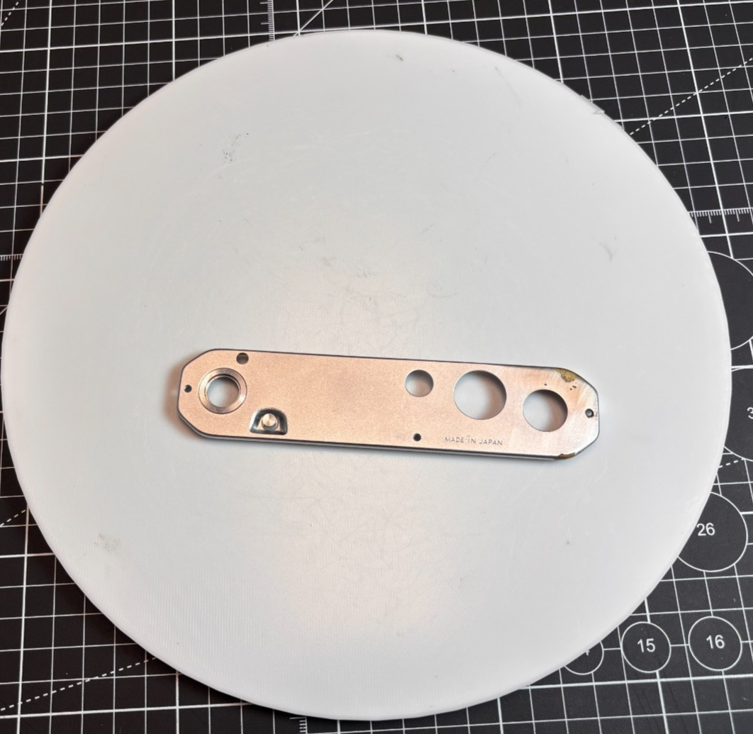 Nikon FM / FE Bottom Plate without screws Original Used Spare Part