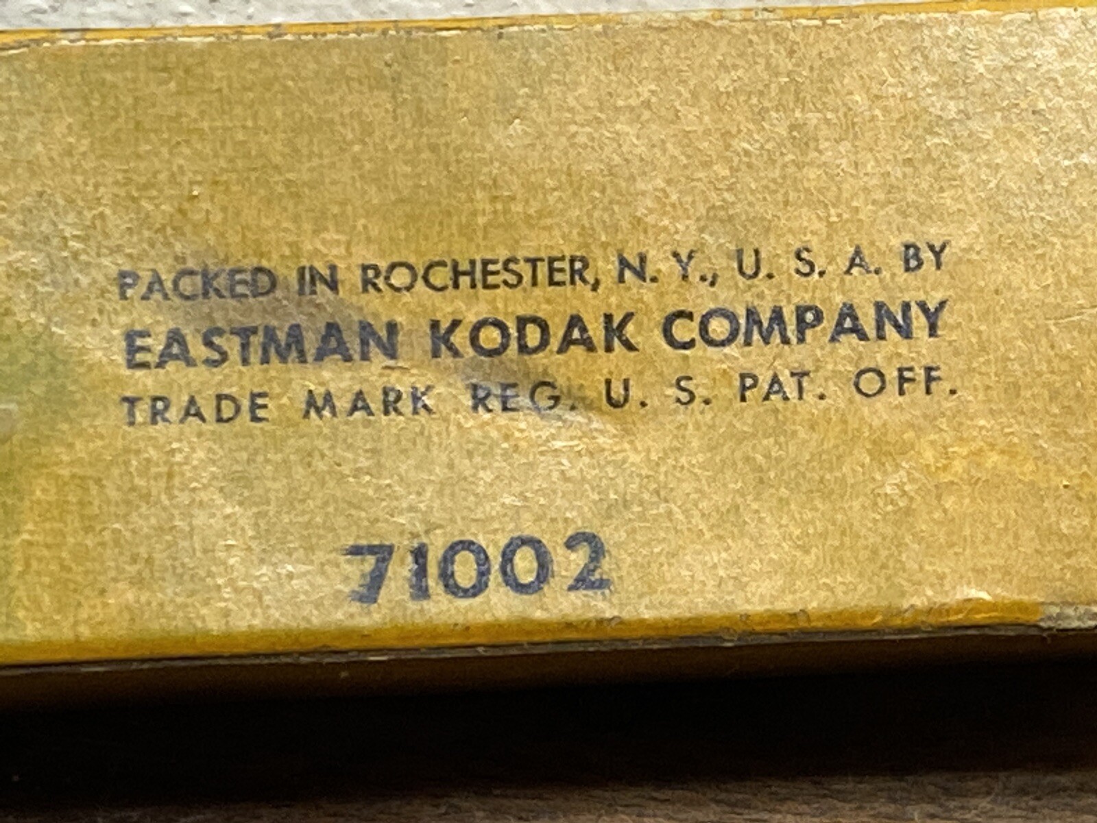 Vintage Eastman Kodak Kodascope Lubricating Oil Original Box & Bottle 1/4 full