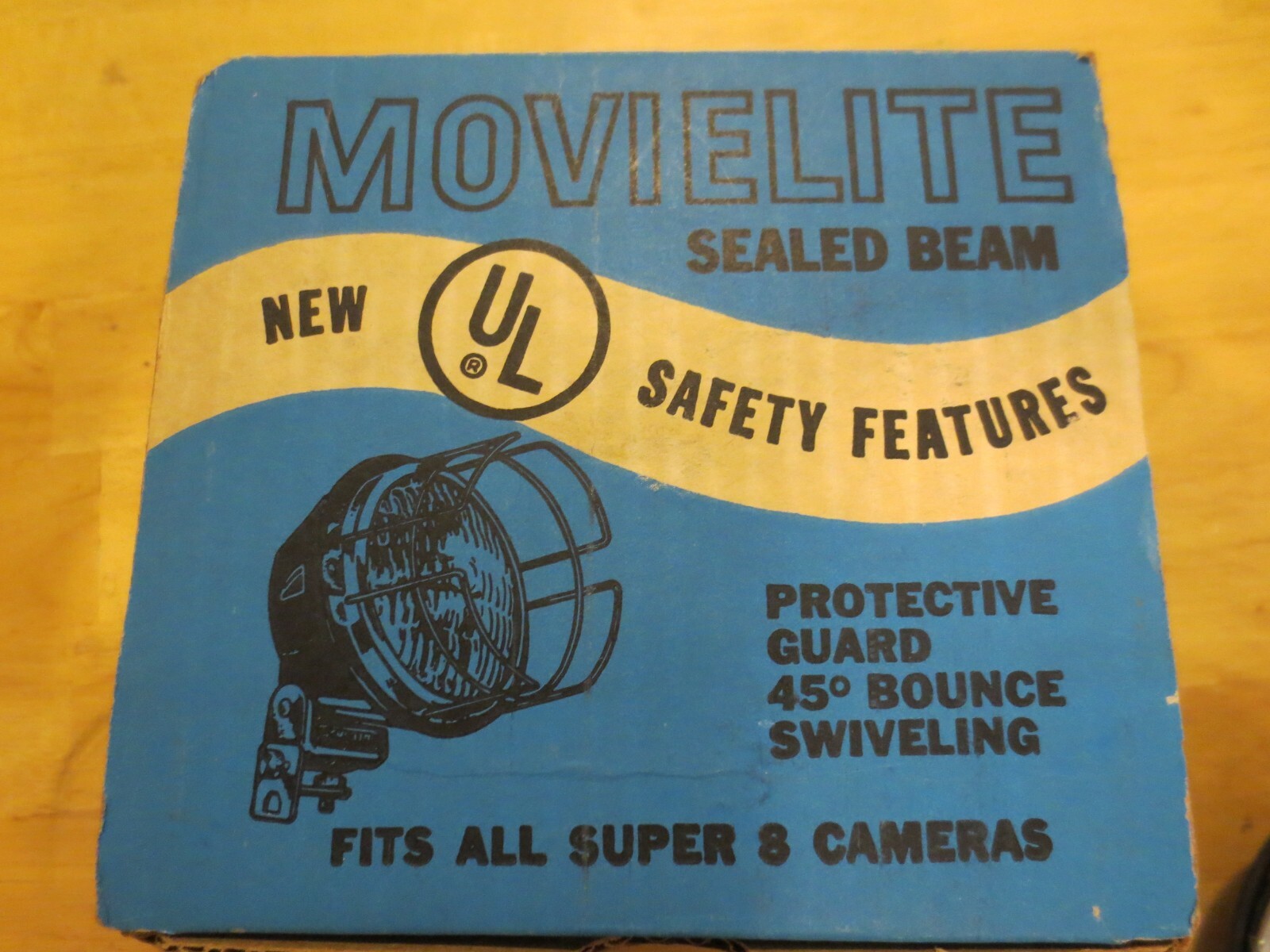 Vintage ACME-LITE Model# 96 Photography Movie Light w/Box & Paperwork