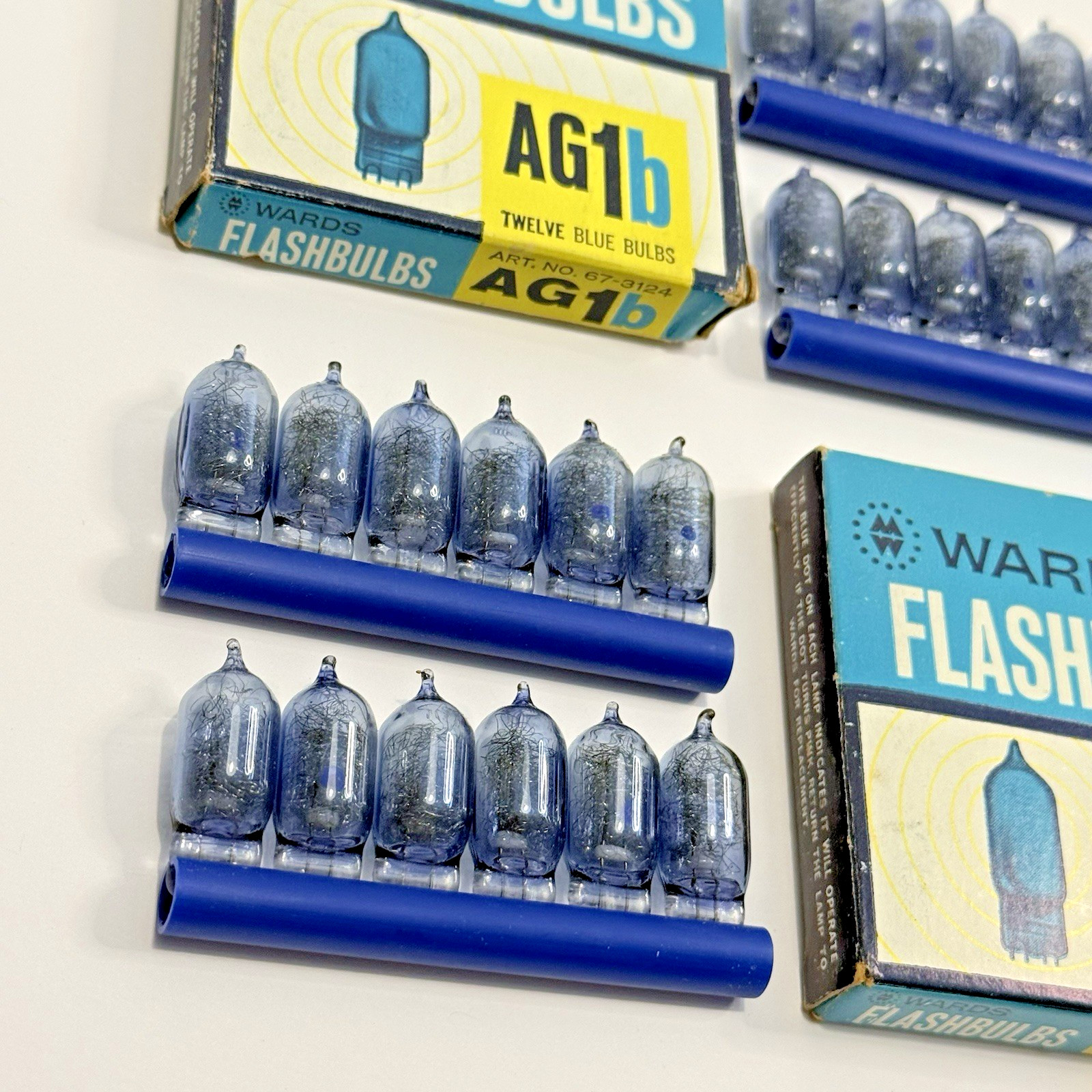 NOS 2 Boxes of 12 Each Montgomery Wards AG1B Flash Bulbs