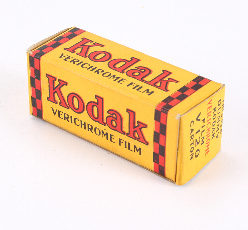 KODAK 120 VERICHROME “DUMMY” EMPTY BOX ONLY (NO FILM/cks/207483