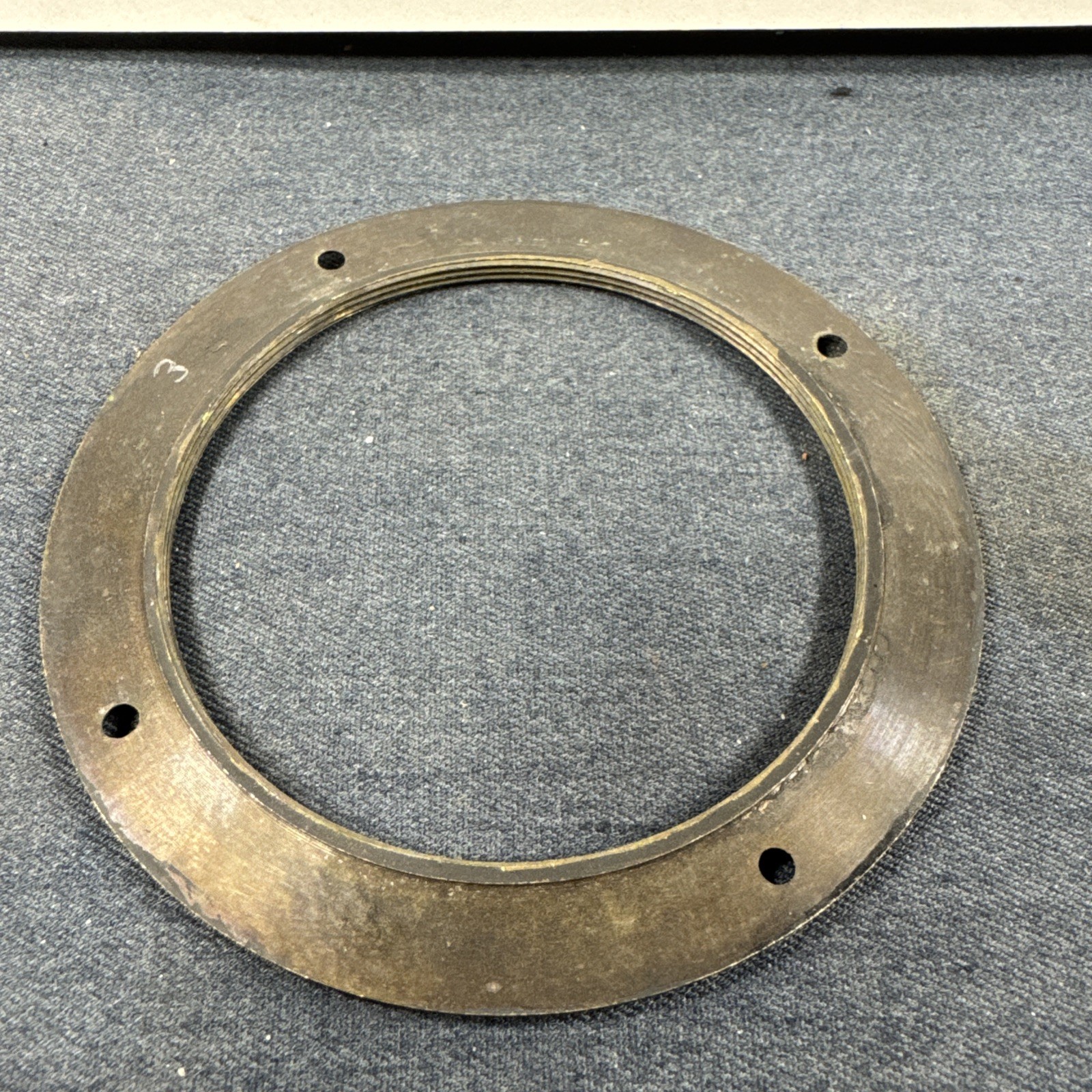 69mm Mounting Flange For Antique Brass Lens and Wood Camera – 3