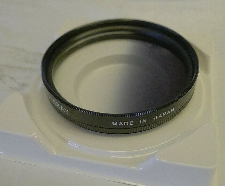 Sunpak 52mm GC-Gray Graduated GD6 Filter +Protective Case – Japan