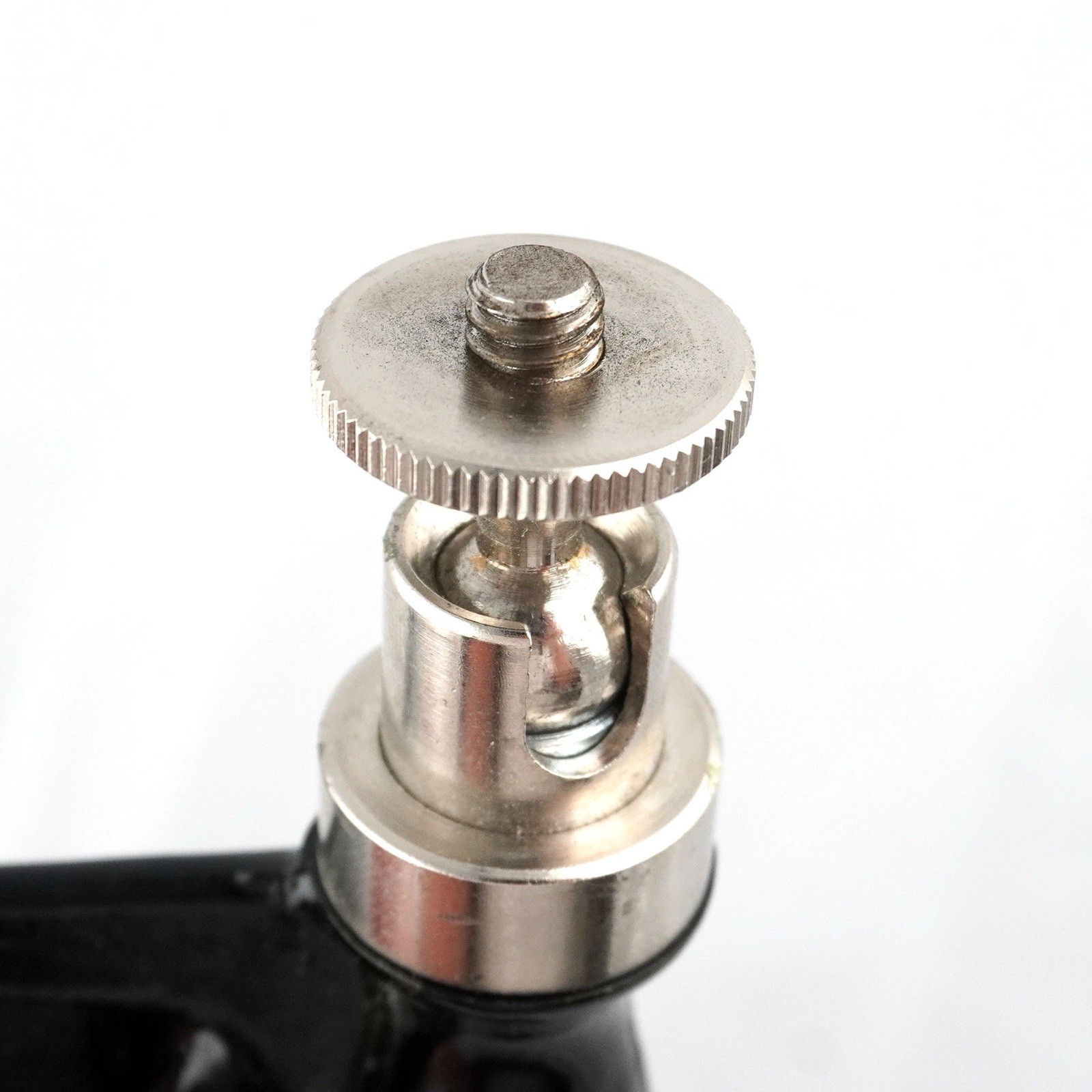 Vintage Japan Camera Table Clamp Mount Adjustable C-Clamp Bracket w/ 1/4” Screw